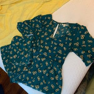 NWOT Francescas Daisy Jumpsuit